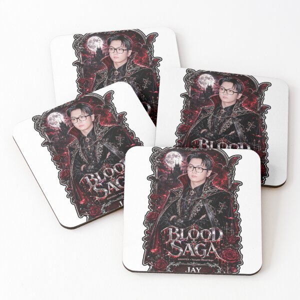 Item preview, Blood Saga Jay ENHYPEN Cyber Vampire Tour Fanmade Art designed and sold by Valeree Store.