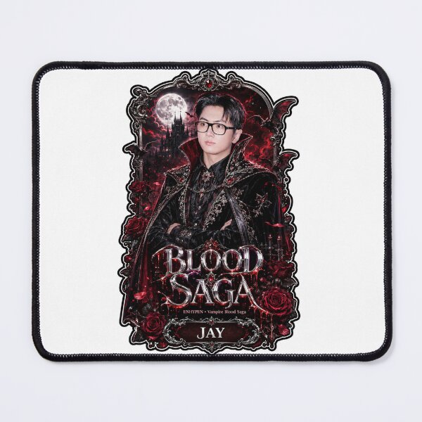 Item preview, Blood Saga Jay ENHYPEN Cyber Vampire Tour Fanmade Art designed and sold by Valeree Store.