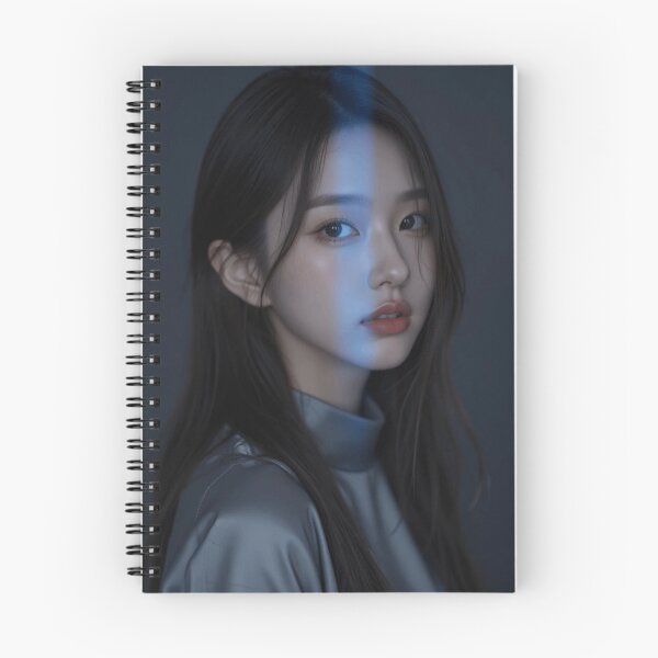 Item preview, Blue Light – Cinematic Beauty Portrait designed and sold by SEIMEI2025.