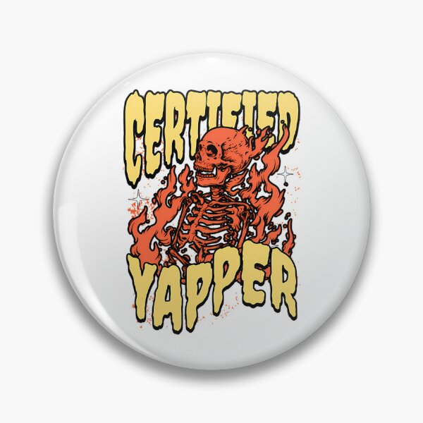 Item preview, Certified Yapper Oversized T-Shirt designed and sold by alexusarena.