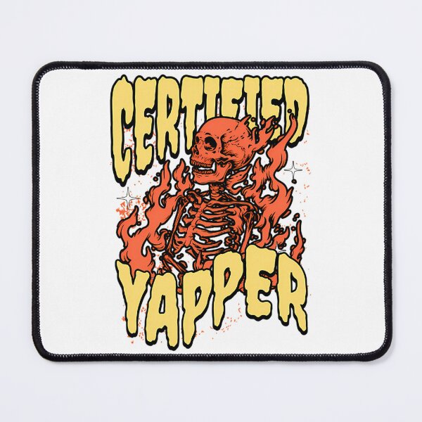 Item preview, Certified Yapper Oversized T-Shirt designed and sold by alexusarena.