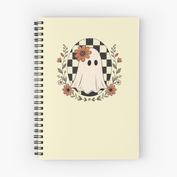 Item preview, Minimalist Daisy Ghost Simple Checkered Vintage Floral Ghost Tee designed and sold by Yellowriversss.
