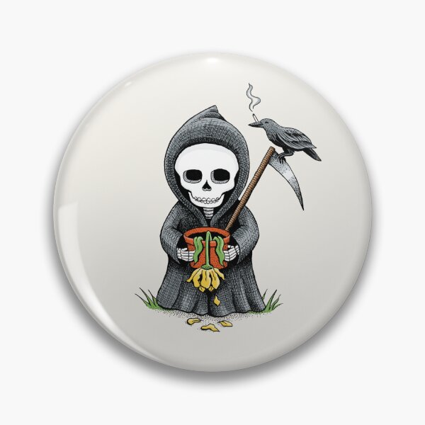 Item preview, Grim Reaper Black Thumb designed and sold by HabbyArt.