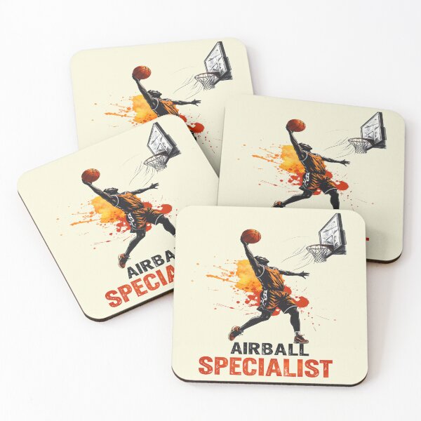 Item preview, Airball Specialist – Basketball slam dunk  designed and sold by LiskoDesign.