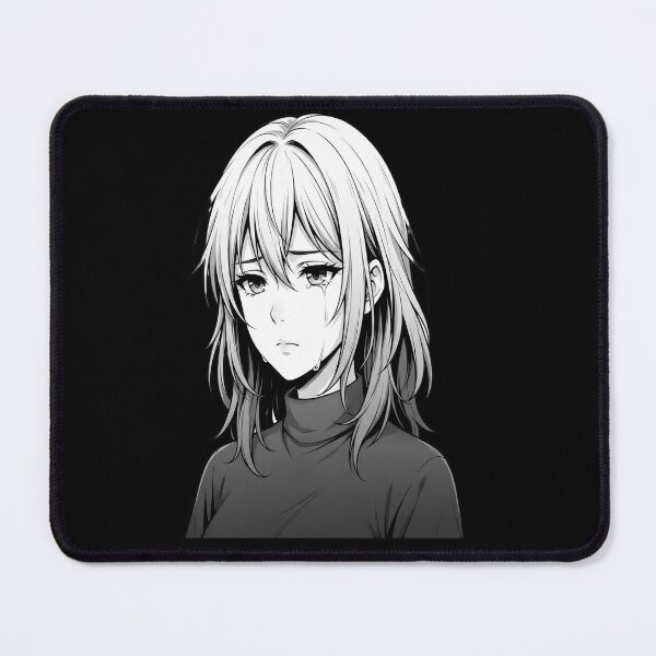 Item preview, Sad Anime girl designed and sold by tulinorampyc.