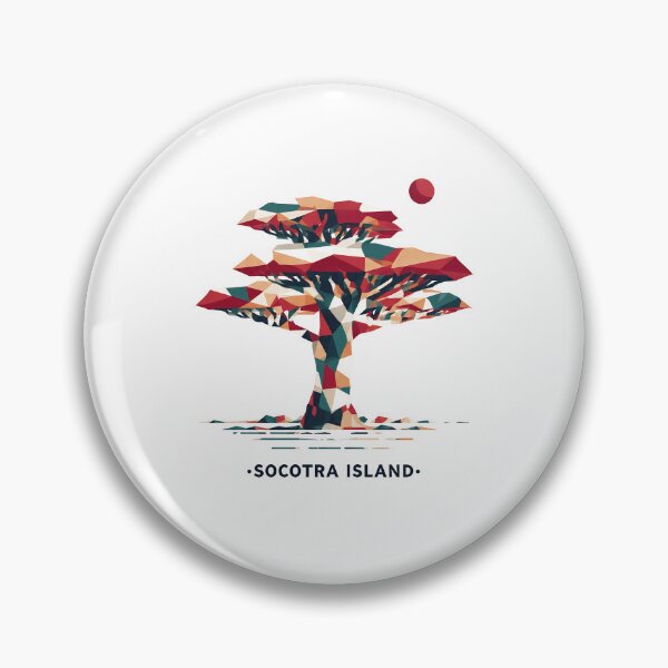 Item preview, Socotra Island Yemen Souvenir - Dragon Blood Tree Geometric Art designed and sold by OzzFrequency.