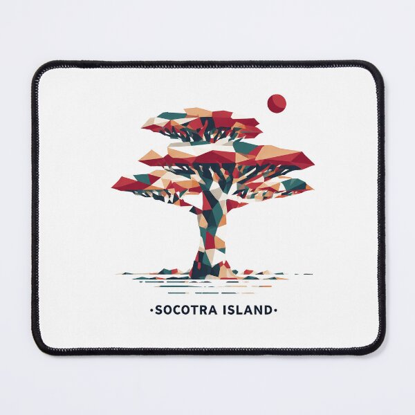Item preview, Socotra Island Yemen Souvenir - Dragon Blood Tree Geometric Art designed and sold by OzzFrequency.