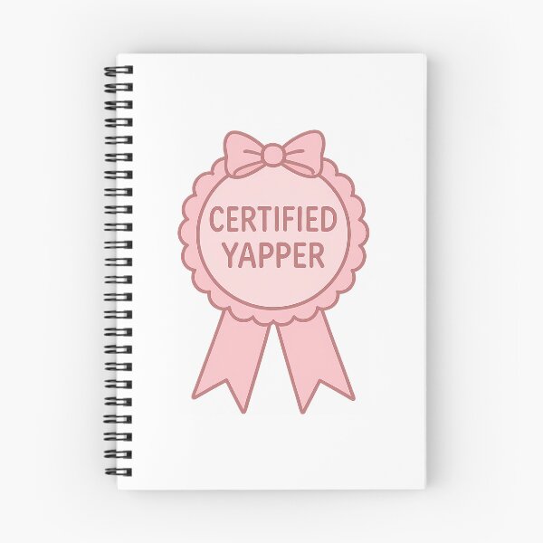 Item preview, Certified Yapper Ribbon Sticker designed and sold by alexusarena.