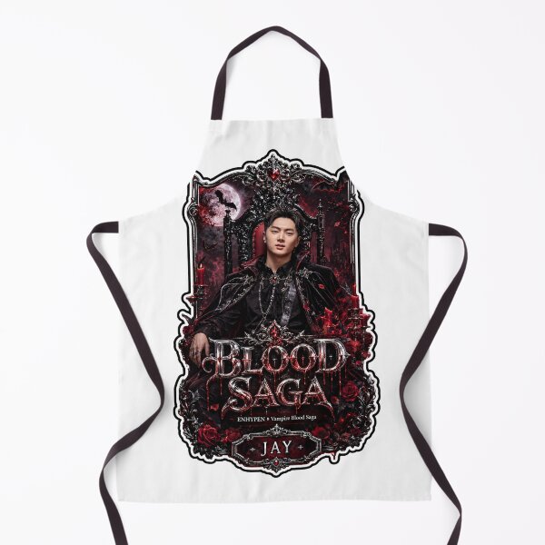 Item preview, Jay ENHYPEN Blood Saga Dark Knight Vampire Fanmade Print designed and sold by Valeree Store.