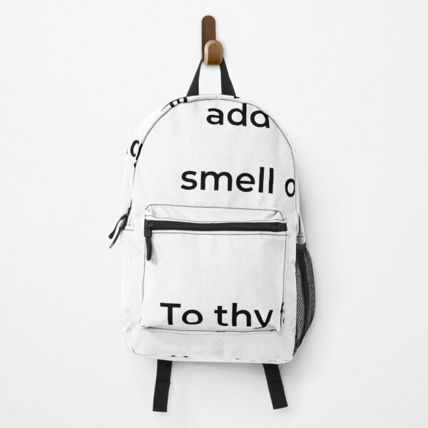 Item preview, “To thy fair flower add the rank smell of weeds:” - print black designed and sold by ariksworld.