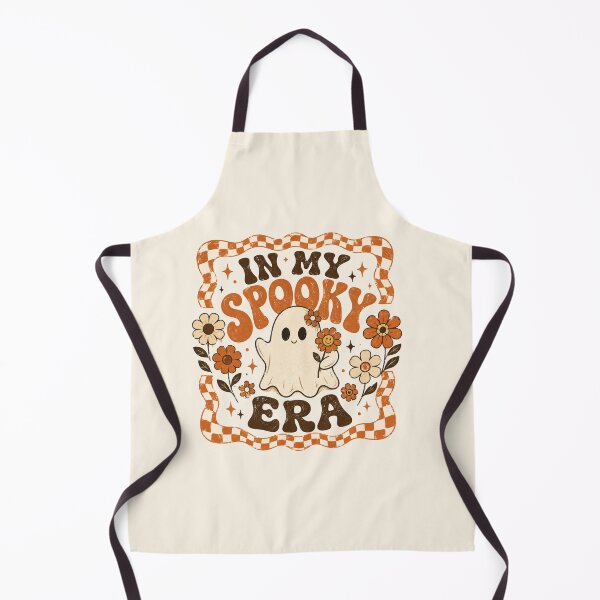 Item preview, In My Spooky Era Retro Ghost Groovy Floral Checkered Halloween Slogan designed and sold by Yellowriversss.