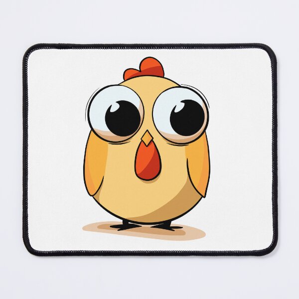 Item preview, Cute Chicken Big Eyes Funny Hen Animal Illustration designed and sold by LYAN-STORE.