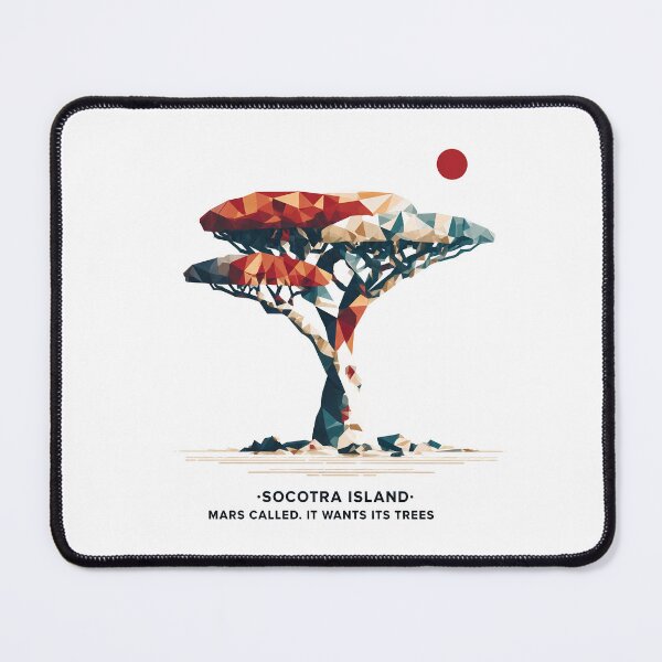 Item preview, Socotra Island Yemen Souvenir - Dragon Blood Tree Geometric Art designed and sold by OzzFrequency.