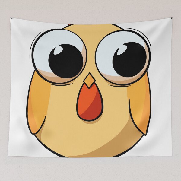 Item preview, Cute Chicken Big Eyes Funny Hen Animal Illustration designed and sold by LYAN-STORE.