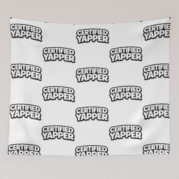 Item preview, Certified Yapper Shirt designed and sold by alexusarena.
