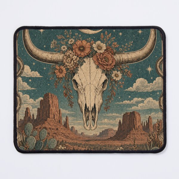Item preview, Taurus – Celestial Bull Skull Vintage Zodiac Tarot Design designed and sold by Arrow2025.