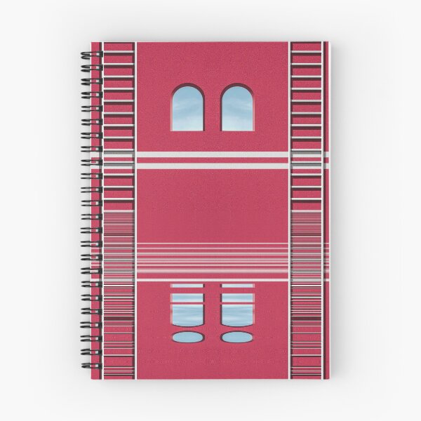 Item preview, scarlet shapes and ladders with arched windows designed and sold by mister-john.