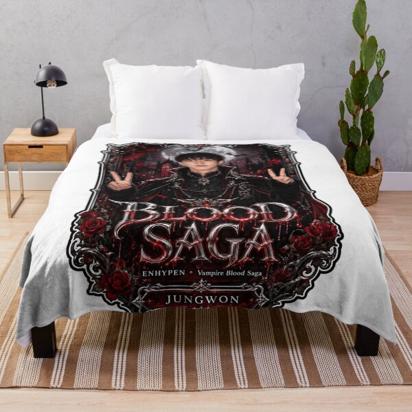 Item preview, ENHYPEN Jungwon Blood Saga World Tour Vampire Fan Art designed and sold by Valeree Store.