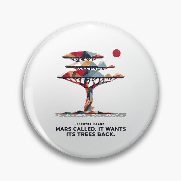 Item preview, Socotra Island Yemen Souvenir - Dragon Blood Tree Geometric Art designed and sold by OzzFrequency.
