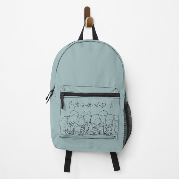 Item preview, Friends Outline Drawing - iconic Milkshake Poster designed and sold by Line & Tide.