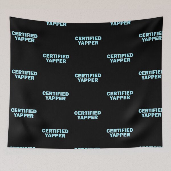 Item preview, Certified Yapper Sticker  designed and sold by alexusarena.