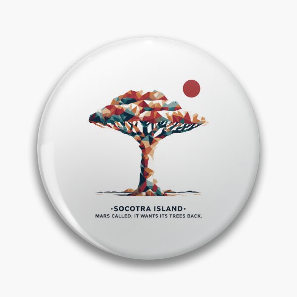 Item preview, Socotra Island Yemen Souvenir - Dragon Blood Tree Geometric Art designed and sold by OzzFrequency.