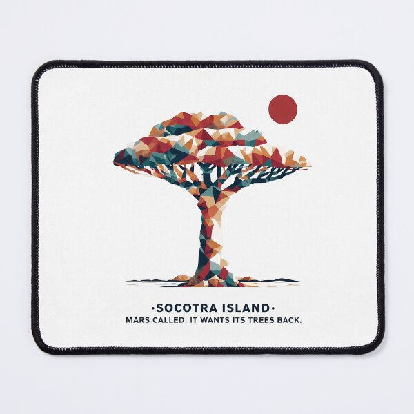 Item preview, Socotra Island Yemen Souvenir - Dragon Blood Tree Geometric Art designed and sold by OzzFrequency.