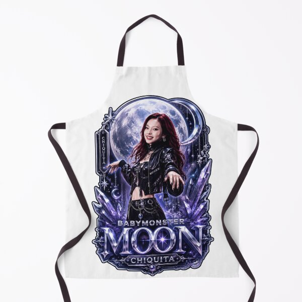 Item preview, Fanmade Chiquita BABYMONSTER Blue Gothic Vampire Moon Merch designed and sold by Valereekmerch.