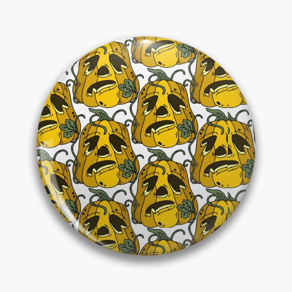 Item preview, Vintage Melancholy Pumpkin Seamless Pattern designed and sold by manojbalan1968.
