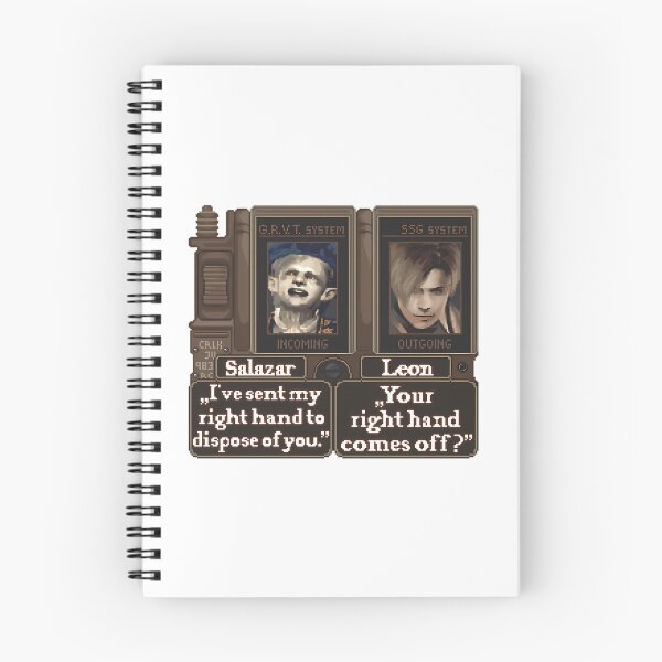 Item preview, Resident Evil Leon Kennedy Pixel Art designed and sold by RhianHighsmit.