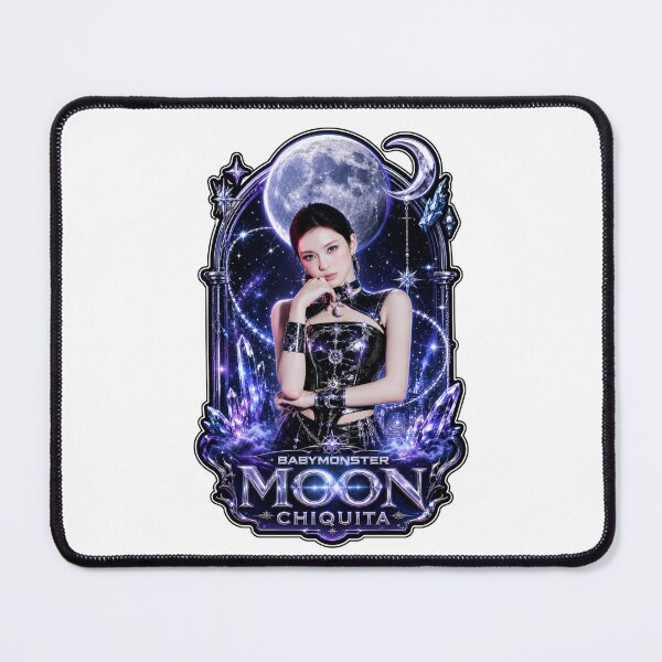 Item preview, Chiquita BABYMONSTER Dark Blue Vampire Fanmade Sticker Art designed and sold by Valereekmerch.