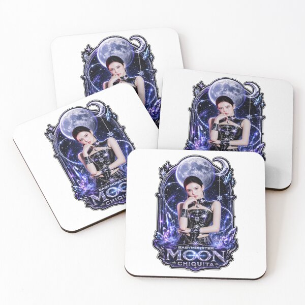Item preview, Chiquita BABYMONSTER Dark Blue Vampire Fanmade Sticker Art designed and sold by Valereekmerch.