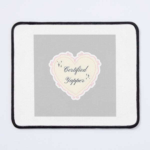 Item preview, Certified Yapper Sticker designed and sold by alexusarena.