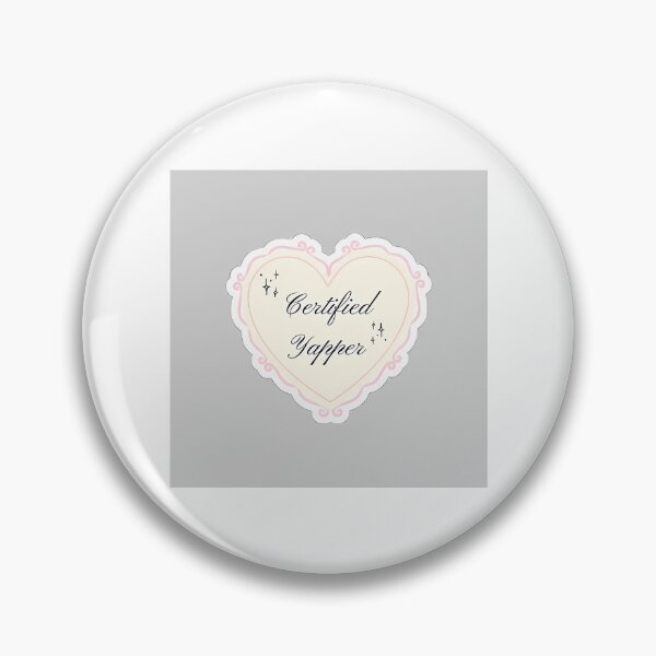Item preview, Certified Yapper Sticker designed and sold by alexusarena.