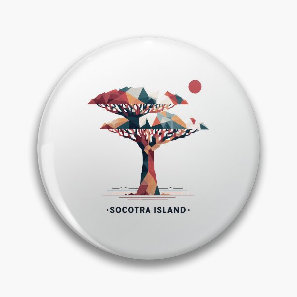 Item preview, Socotra Island Yemen Souvenir - Dragon Blood Tree Geometric Art designed and sold by OzzFrequency.