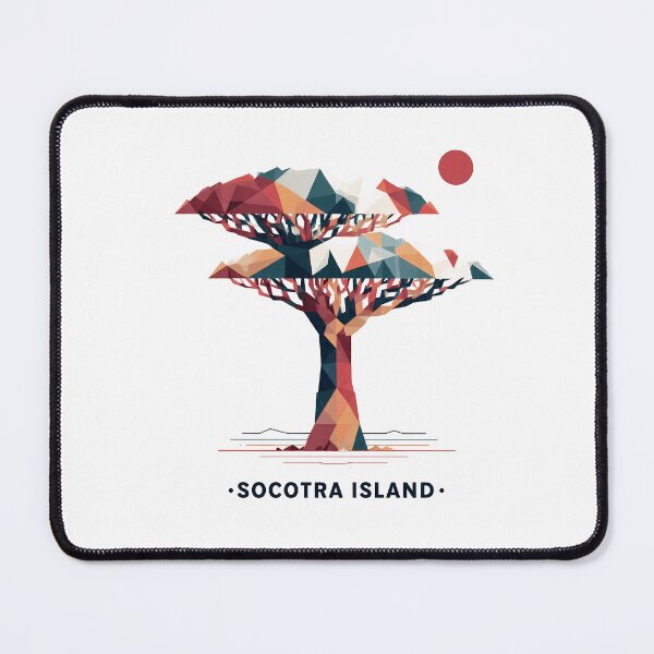 Item preview, Socotra Island Yemen Souvenir - Dragon Blood Tree Geometric Art designed and sold by OzzFrequency.