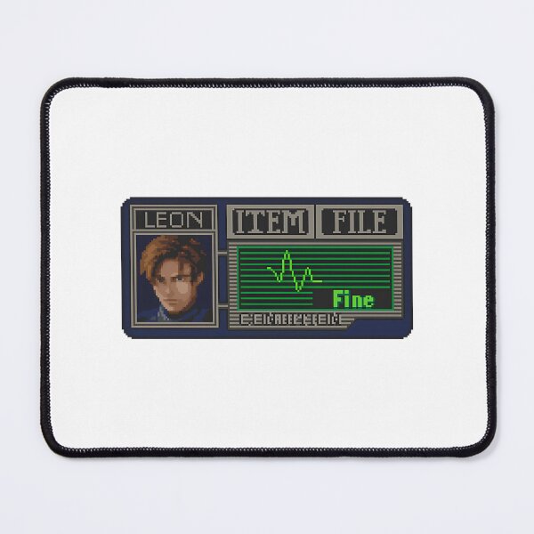 Item preview, Resident Evil Leon Kennedy Pixel Art designed and sold by RhianHighsmit.