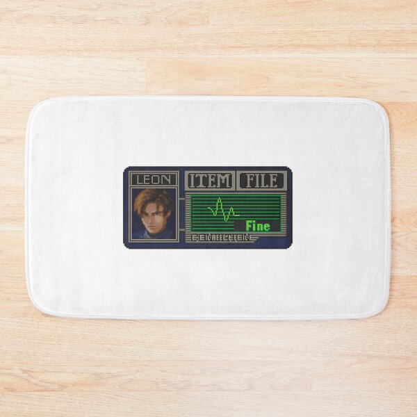 Item preview, Resident Evil Leon Kennedy Pixel Art designed and sold by RhianHighsmit.