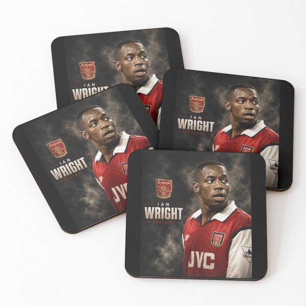 Item preview,  Arsenal Ian Wright - Retro Premier League players 90's designed and sold by ARbyCharlie.