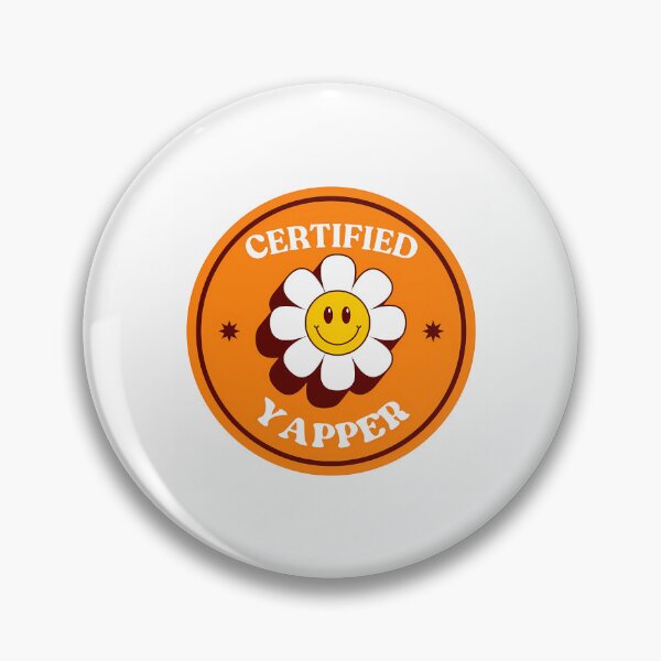 Item preview, Certified Yapper Sticke designed and sold by alexusarena.