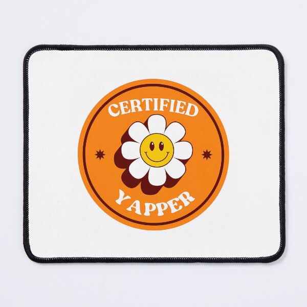 Item preview, Certified Yapper Sticke designed and sold by alexusarena.