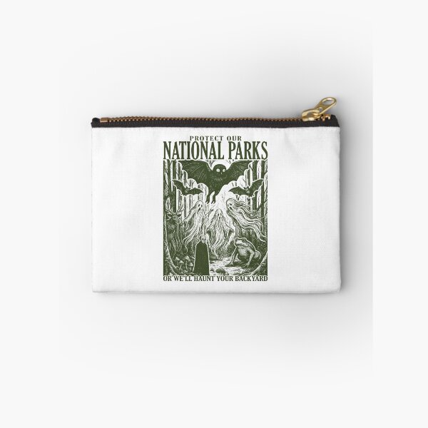 Item preview, Protect Our National Parks Shirt Cryptid Tee Cryptidcore Haunt Your Backyard Tshirt Retro National Park Sweatshirt Hiking Gift designed and sold by LessIsLoud.