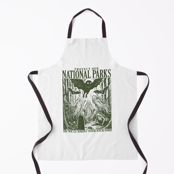 Item preview, Protect Our National Parks Shirt Cryptid Tee Cryptidcore Haunt Your Backyard Tshirt Retro National Park Sweatshirt Hiking Gift designed and sold by LessIsLoud.