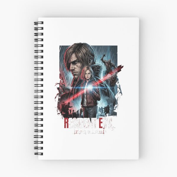 Item preview, Resident Evil Requiem Leon S Kennedy Grace Ashcroft Style Poster Zombie Remake Survival Horror Poster designed and sold by RhianHighsmit.