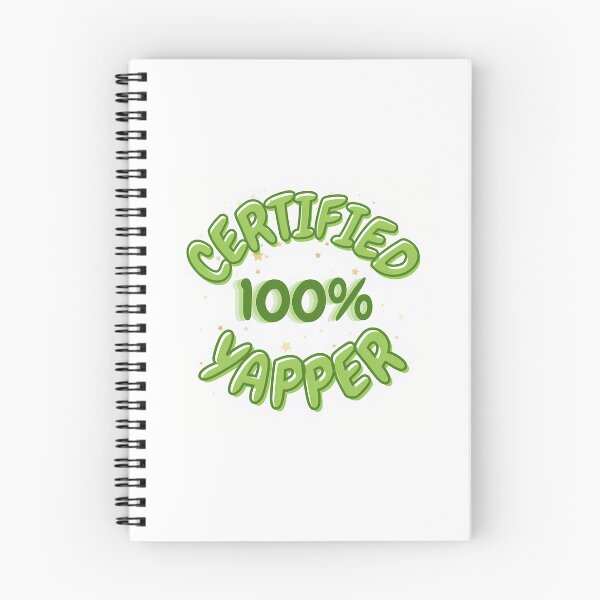 Item preview, Certified Yapper Sticker  designed and sold by alexusarena.