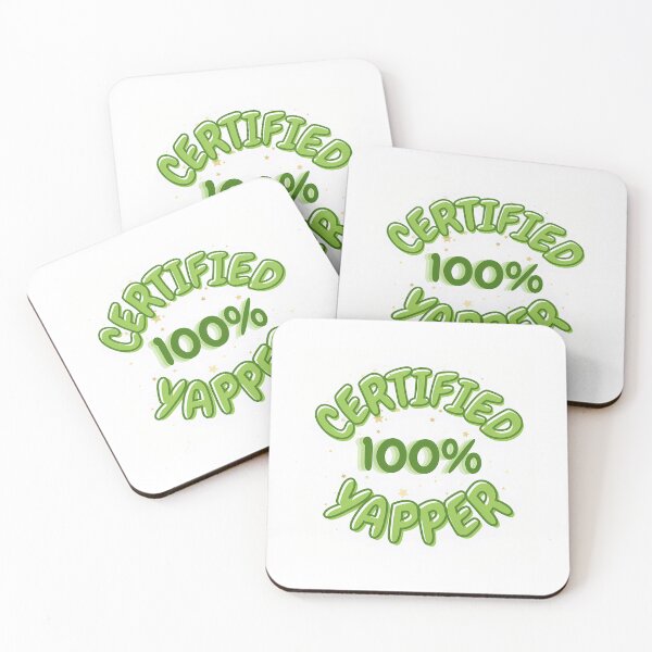 Item preview, Certified Yapper Sticker  designed and sold by alexusarena.