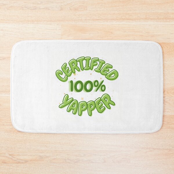 Item preview, Certified Yapper Sticker  designed and sold by alexusarena.