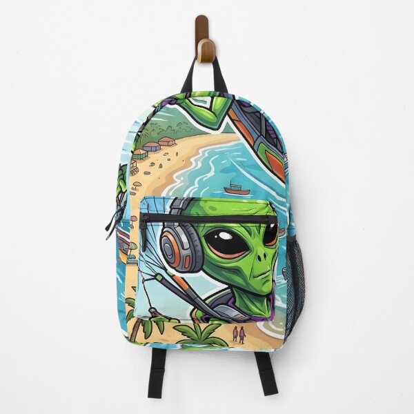 Item preview, DLBG i7 - Alien Cartoon Paraglider designed and sold by DLBG-STORE.