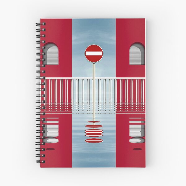 Item preview, no-entry sign with arched windows and red walls designed and sold by mister-john.