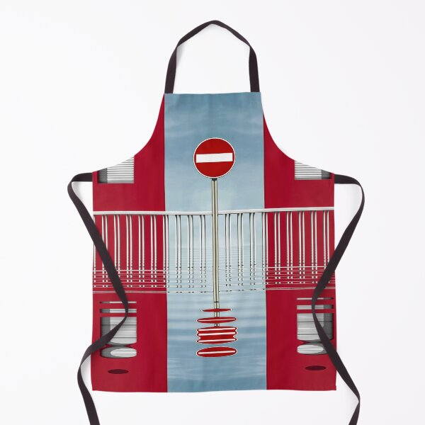 Item preview, no-entry sign with arched windows and red walls designed and sold by mister-john.